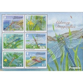 X5 Collection GB – Alderney block25 (Complete Ausg.) 2010 Levels Other Invertebrates Animals (Stamps for Collectors)