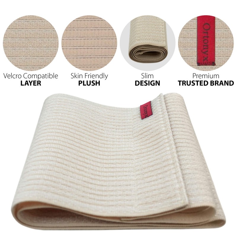 ORTONYX 10.25" Abdominal Binder for Men and Women/Postpartum Post-operative Post-surgery
