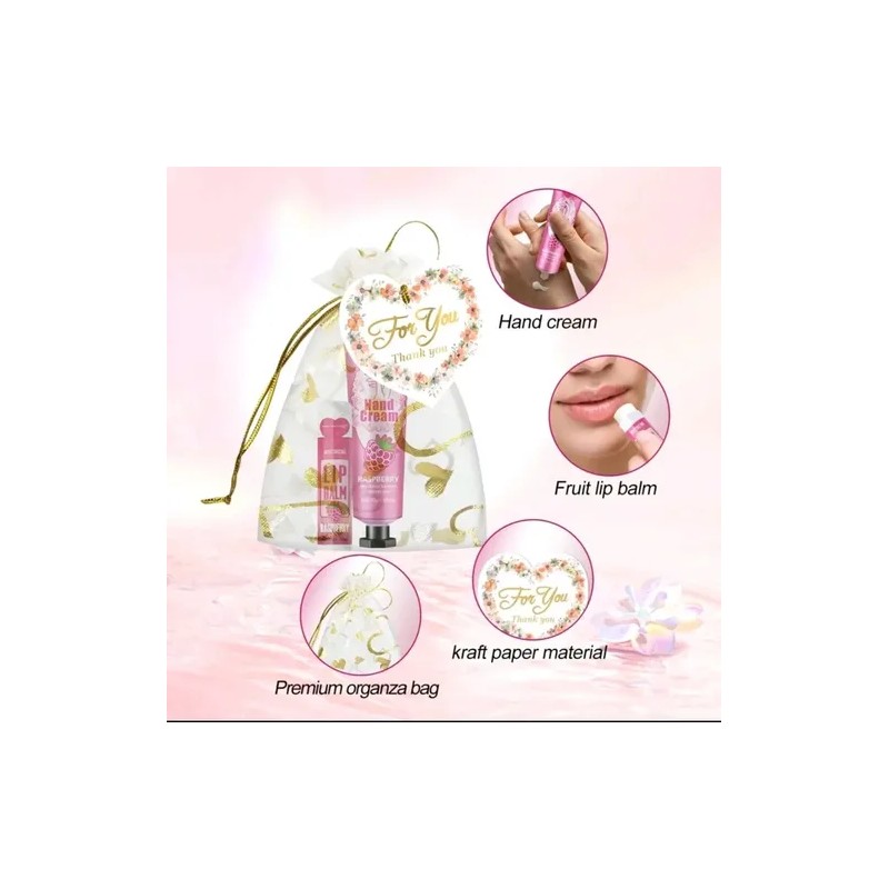 Regalo 14 De Febrero Kit Crema Para Manos Y Bálsamo