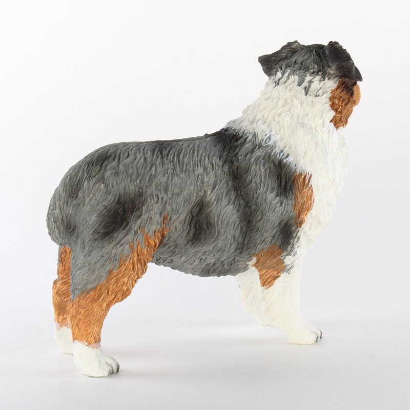 Conversation Concepts Australian Shepherd, Blue, Docked Original Dog Figurine (4in-5in)