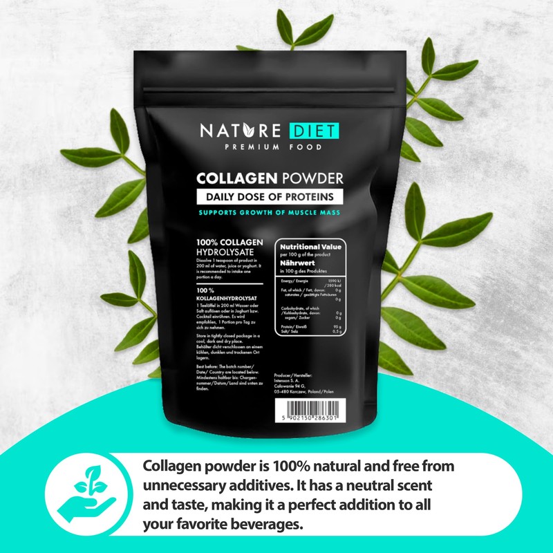 Nature Diet - Collagen Powder 600 g | Hydrolysate |