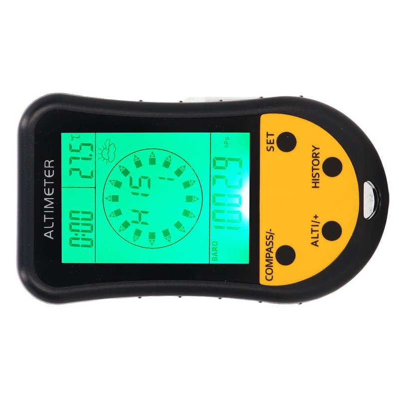 Digital Altimeter 8 in 1 Multifunction Barometer Thermometer Weather Portable