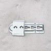 VGOL 4 Pairs Bed Angle Bed Connector Bed Fittings Height