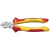 Wiha 43340 Professional Electric with DynamicJoint Side Cutters, Red /