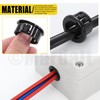 Mardatt 170Pcs 6 Sizes Round Cable Snap Bushing Grommets, 5/16”
