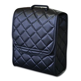 TEXMAR LTD UNIVERSAL Luxury Car Van Truck High BLACK ECO Leather Boot Tidy Organiser - Fits all Models