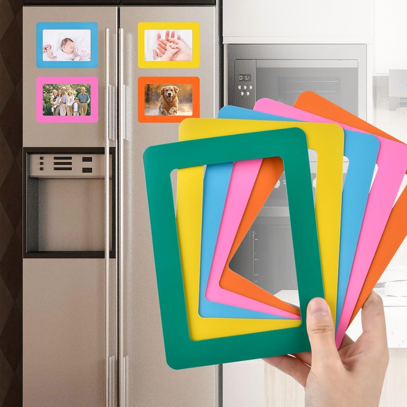 OctBird 15 Magnetic Photo Stickers, Colour 6x4 Inches (10x15cm) Poster