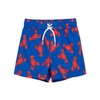 Little Me Clothes for Baby Boys' Lobster Swim Trunks, Blue