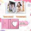 3 Inch Kpop Photocard Binder (Pink)
