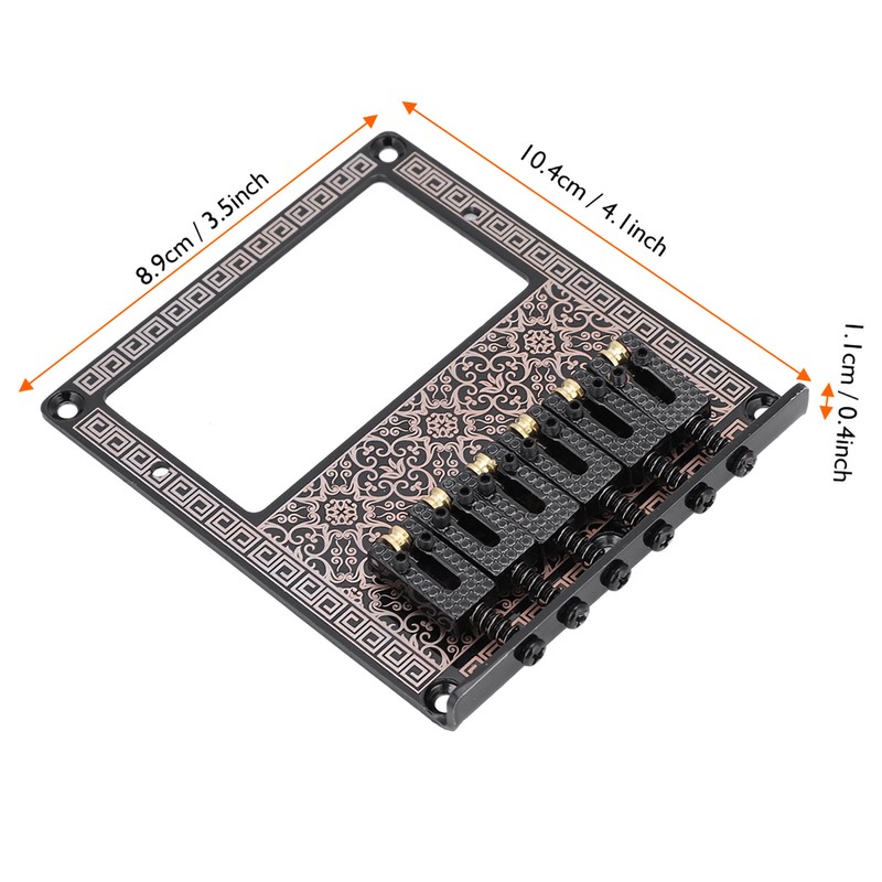 Saddle Guitar Bridge Humbucker Pickup Slot for TL Telecaster Electric