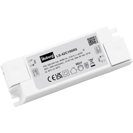 illuburg LED Driver 1000mA Constant Current 15W - 40W Flickerfree LED Power Supply Transformer