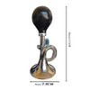Snblzhef Bicycle Snail Air Horn, Loud Sound, Elbow Retro Horn,