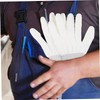 Mobestech 12Pairs PU Coated Gloves Antistatic Nylon Construction Grey Antiskid