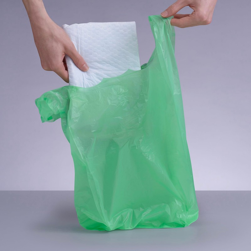 100 x ALIA EXTRA LARGE Adult Incontinence Nappy Sacks |