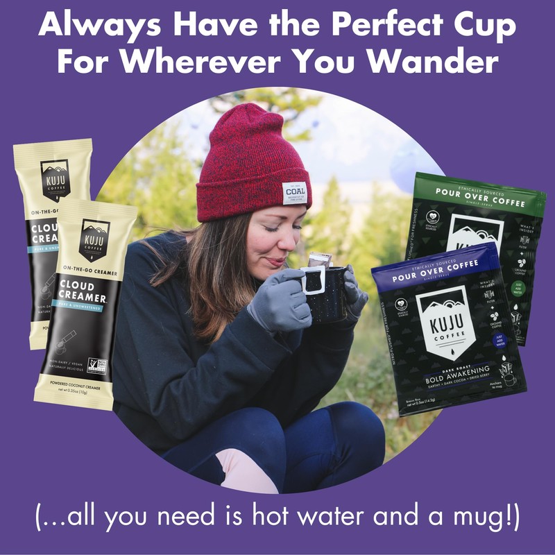 Kuju Coffee Premium Pour Over Camping Coffee Singles - 6