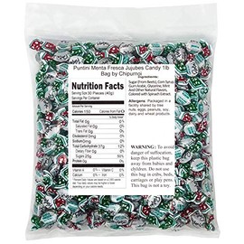 Puntini Menta Fresca Jujubes Candy 1lb Bag by Chipurnoi