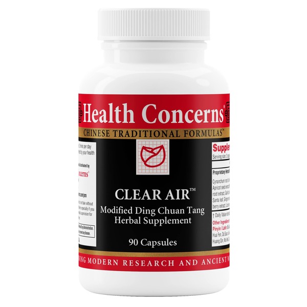 Health Concerns - Clear Air - Respiratory Support - 90 Capsules