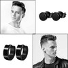 ACEmedia 15 Pairs Steel Cartilage Earrings Set Earrings for Men