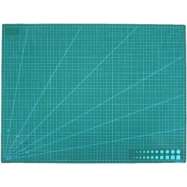 Base tabla tablero de corte A1 medidas 90x60cm patchwork color verde oscuro                                                                           