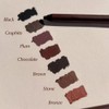 Eyeliner Pencil Waterproof,Delineador de Ojos Resistente al Agua Durante 24