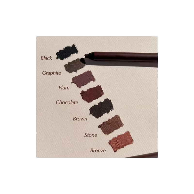 Eyeliner Pencil Waterproof,Delineador de Ojos Resistente al Agua Durante 24