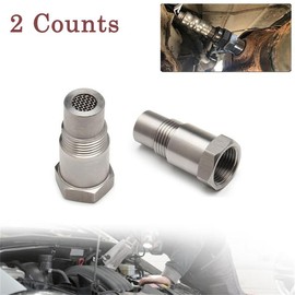 Automobile Adapter - M18 X 1.5 Oxygen Sensor Adapter, Universal Car Oxygen Sensor Adapter, Car Body Repair/Transmission Repair Tools, Men's Gift:_2 Counts