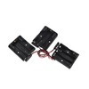 LAMPVPATH 3 Pcs 3 x 1.5V (4.5V) AA Battery Holder