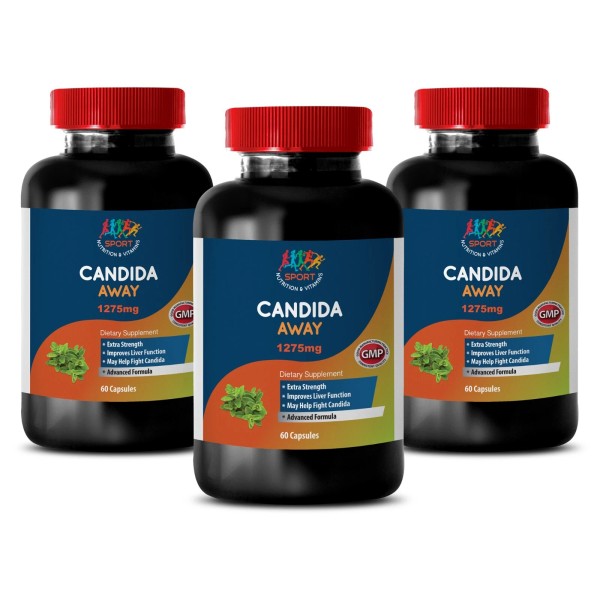 Sport Nutrition & Vitamins Support Digestive Balance with CANDIDA AWAY