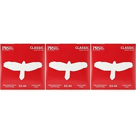 PRS Classic Electric Guitar Strings - .0095-.044 Custom Light 3-pack