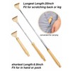 Lyanxinlei Back Scratcher, Classic Portable Extendable Bamboo Back Scratcher for