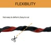 PACIXU D Shape Rubber Weather Stripping, Self-Adhesive Seal Strip, Rubber