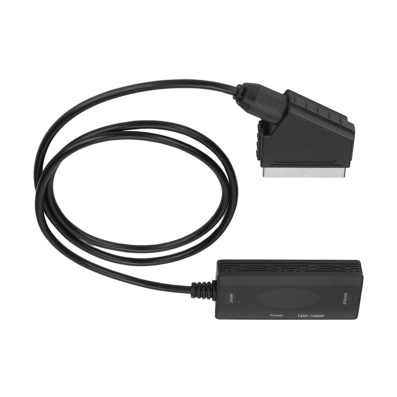 SCART to HD Multimedia Interface Converter Full HD 720P/1080P Video