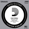 D'Addario FXB095TFlexSteels Single String for Bass Guitar