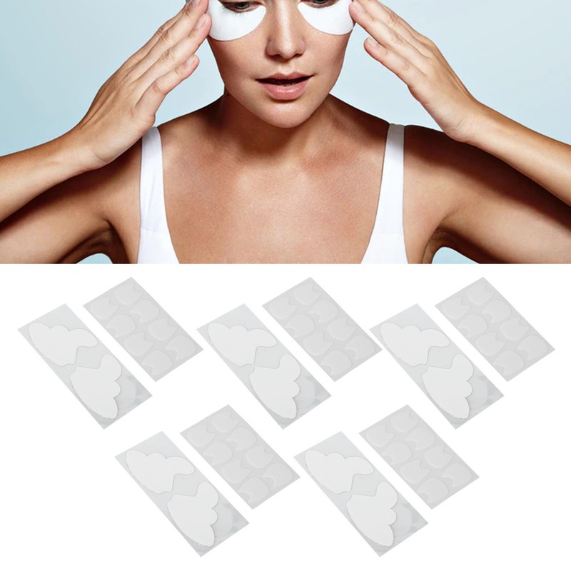 10pcs Face Wrinkle Patches Lock Moisture Promote Collagen Remove Fine