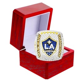 2024 LA  League silver plated MLS Championship Ring With Wooden Box - 11, With box