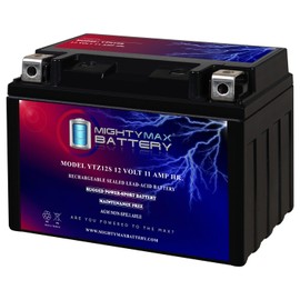 Mighty Max Battery YTZ12S 12V 11Ah Battery for Honda 750 VT750C, CA, C2 Shadow '04-'09