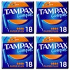Tampons Multipack Tampax Compak Super Plus | with Applicator |