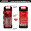 NORTOOLS Wood Drill Bit Set 5 Pieces Brad Angle Wood