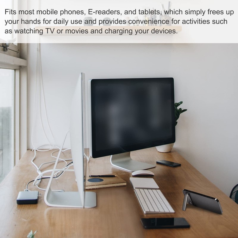 uxcell Cell Phone Kickstand, Horizontal & Vertical Desk Stand, Magnetic