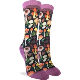 Good Luck Sock Women's Mushrooms Socks, Adult