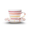 GMUNDNER KERAMIK Espresso for you Gourmet Landlust Crockery Set, Handmade