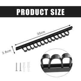 letuxaamz Screwdriver Holder, Pliers Holder Wall Mount Tool Spanner Holder with Screwdriver Tool Holder Wall Hand Tool Holde for Garage Hardware Tools Storage