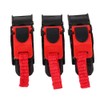 3PCS Helmet Quick Release Buckle, Motorcycle Helmet Strap Buckle Quick
