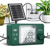 Solar Powered Dual Pump Drip Irrigation Kit for Outdoor Indoor
