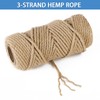 Natural Jute Twine 5mm 100 Feet Crafting Twine String for