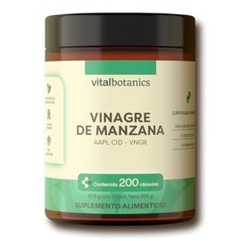 Vinagre de Cidra de Manzana con Ácido Fólico y Vitamina B12 VITAL BOTANICS                                                                            