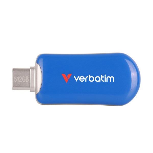 Plectra USB-C Flash Drive Blue 512GB