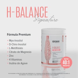 Birdman H - Balance | Myo & D Chiro Inositol, Magnesio, Vitaminas Y Zinc | Fórmula Premium Sin Aditivos | Pink Lemonade | 60 Porciones