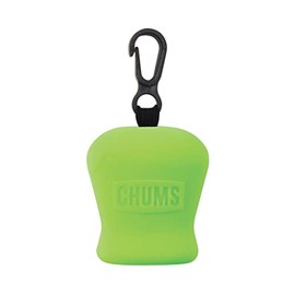 Chums Pouch Microfiber Lens Cloth - Portable Lens & Screen Cleaner Cloth Keychain (EV Green)