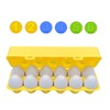 12pcs Kids Color Matching Egg Set Number Recognition Egg Pairing